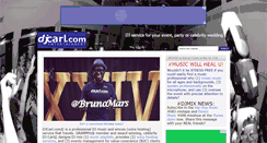 Desktop Screenshot of djcarl.com